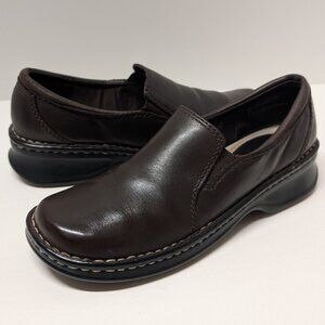 Bass Abby II Genuine Leather Loafers in Brown
